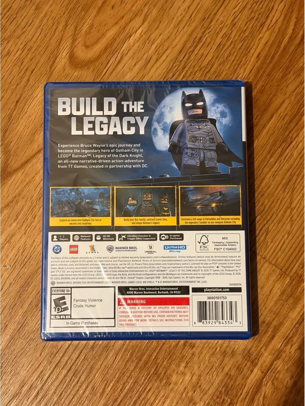 Lego Batman: Legacy of the Dark Knight for PlayStation 5